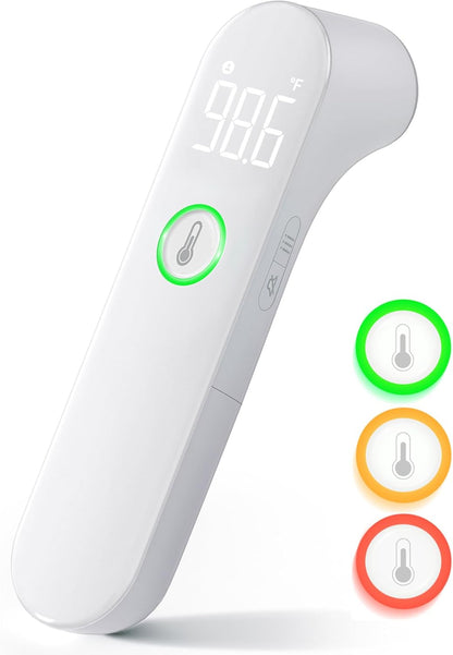 Thermometer for Adults and Kids, Fast Accurate Baby Thermometer, FSA HSA Eligible, Fever Alarm &amp; Mute Mode, Baby Essentials - Lifetime Support