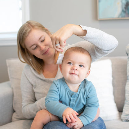 Soft and Safe Baby Brush + Comb