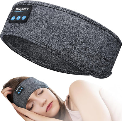 Sleep Headphones Bluetooth Headband, Sports Wireless Earphones Music Sleeping Earbuds with HD Stereo Speaker for Mom Women Men Teen Running Cool Gadgets Unique Gifts