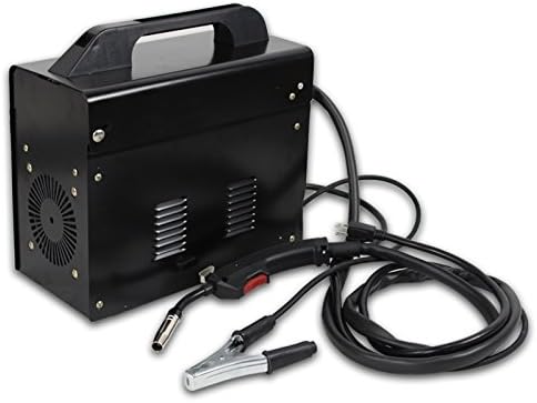 MIG130 Gas-Less Flux Core Wire Automatic Feed Welder Welding Machine w/Free Mask AC Current 60 AMP - Commercial Grade - 110 V