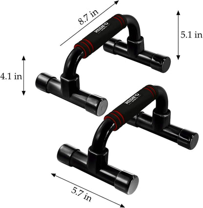 Push up Bars Strength Training - Workout Stands with Ergonomic Push-Up Bracket Board with Non-Slip Sturdy Structure Portable for Home Fitness Training, Push up Stands Handle for Floor Workouts