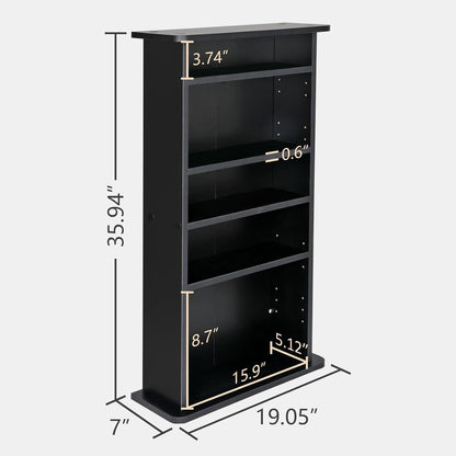 36&quot; Multimedia Storage Cabinet &amp; Organizer