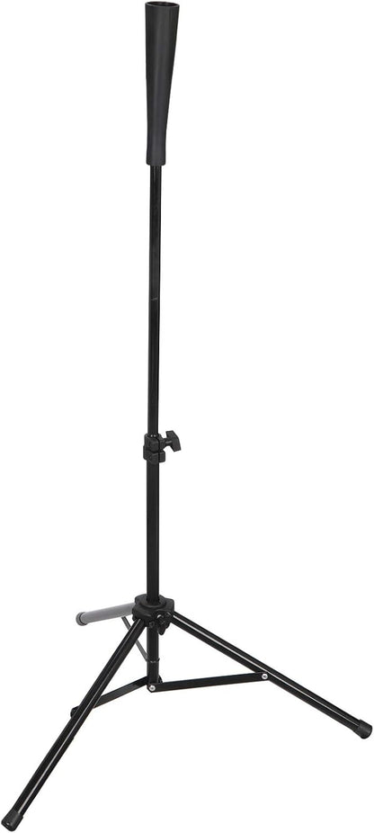 Height Adjustable Portable Baseball Batting Tee Stand with Rubber Topper for Hitting Drills