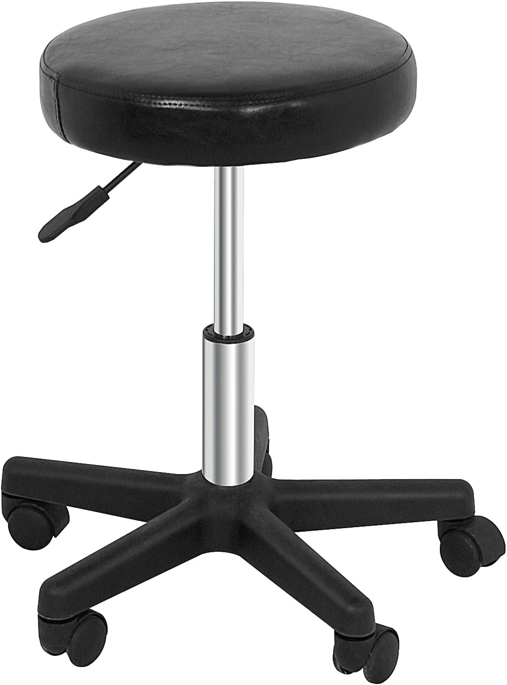 Adjustable Swivel Stool Chair Hydraulic Rolling Stool for Beauty Salon Massage Spa Medical Tattoo Drafting