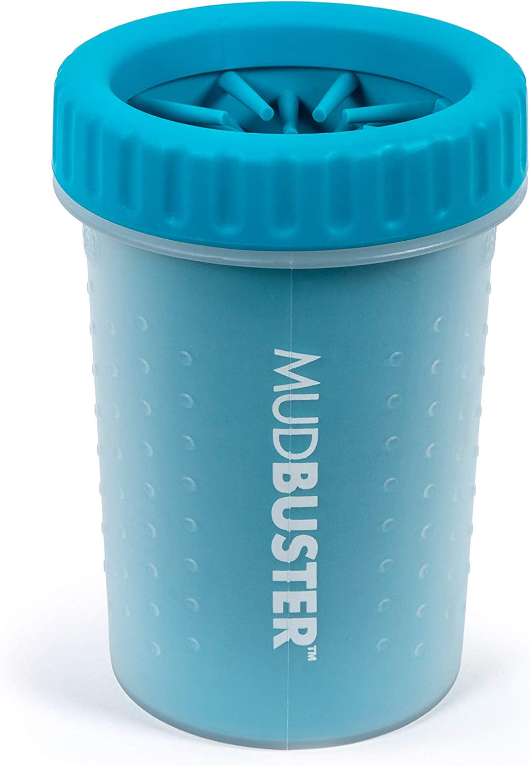 Mudbuster Portable Dog Paw Cleaner, Medium, Blue - Premium Quality Pet Supplies and Accessories