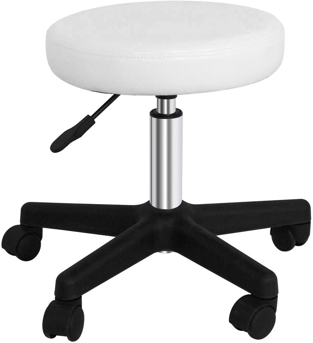 Adjustable Swivel Stool Chair Hydraulic Rolling Stool for Beauty Salon Massage Spa Medical Tattoo Drafting