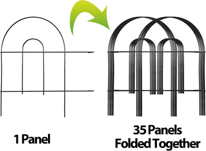 35 Pack Decorative Garden Fence Fencing