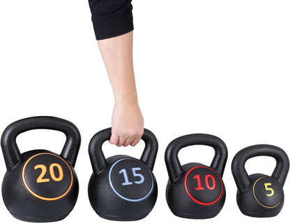 4-Piece Kettlebells Weights for Dumbbel Weights Exercise