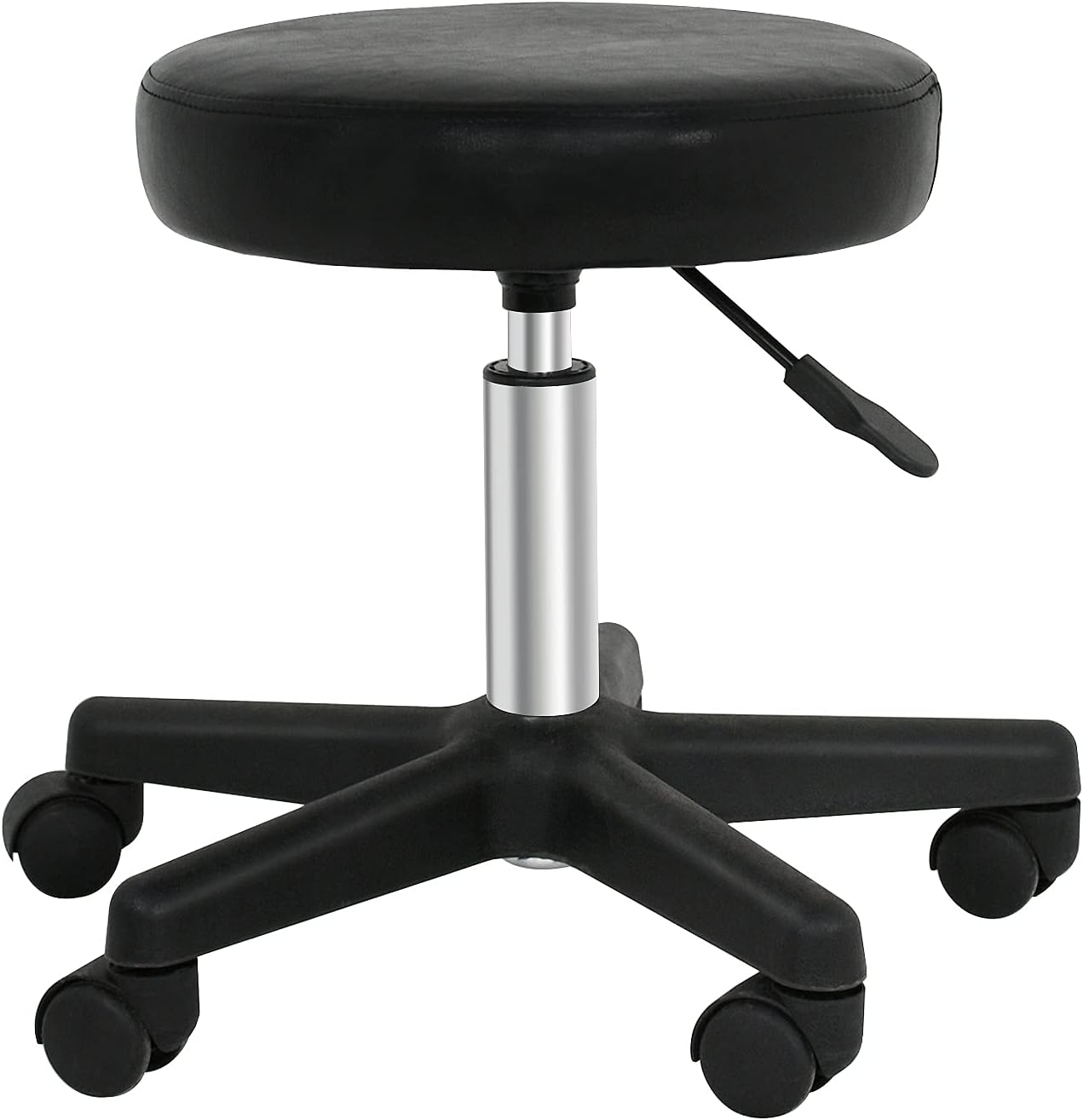 Adjustable Swivel Stool Chair Hydraulic Rolling Stool for Beauty Salon Massage Spa Medical Tattoo Drafting