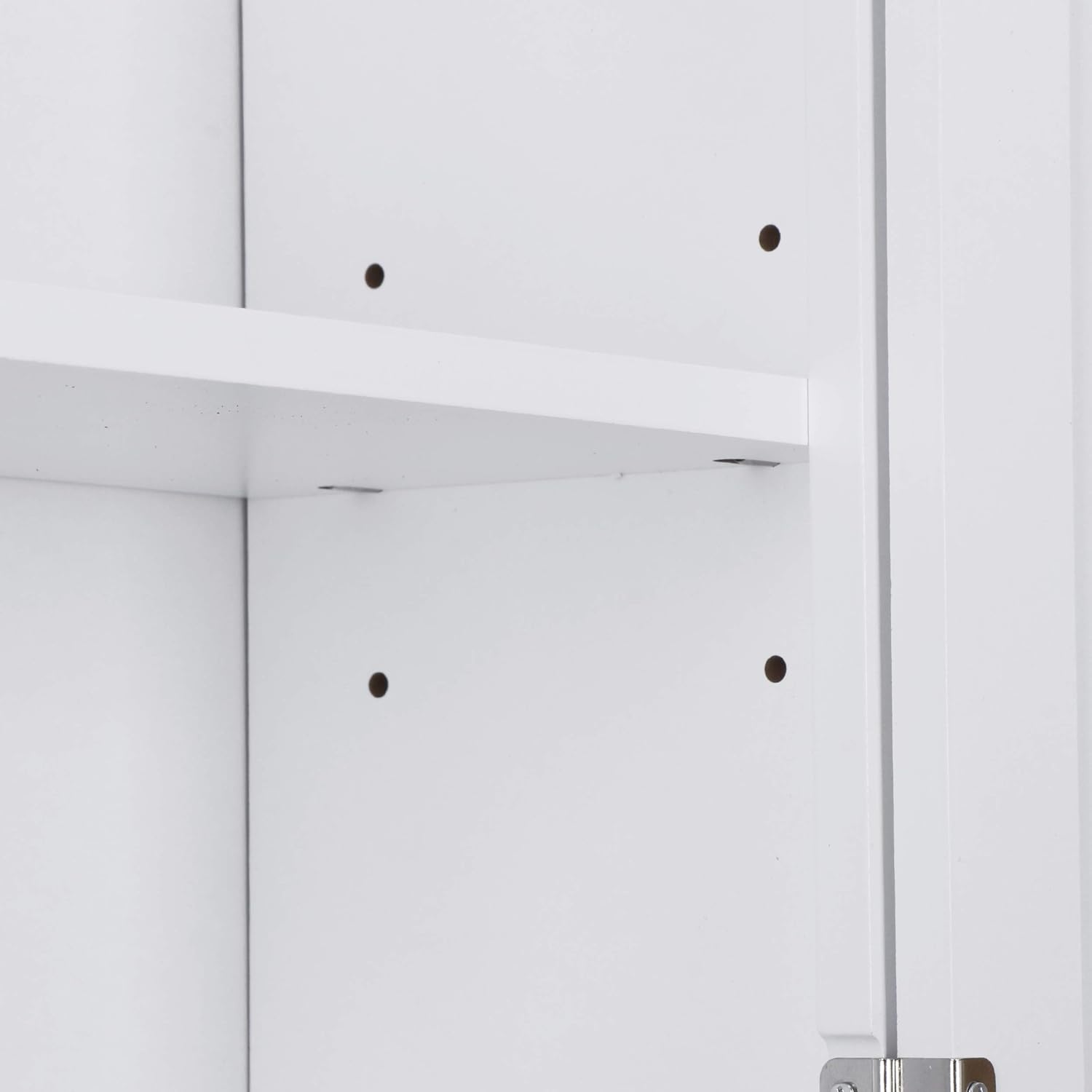 Over The Toilet Hanging Bathroom Wall Cabinet with Doors