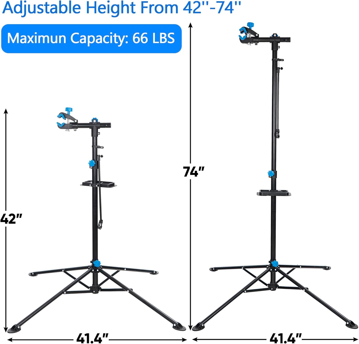 Adjustable Portable Quick Release Bicycle Maintenance Workstand