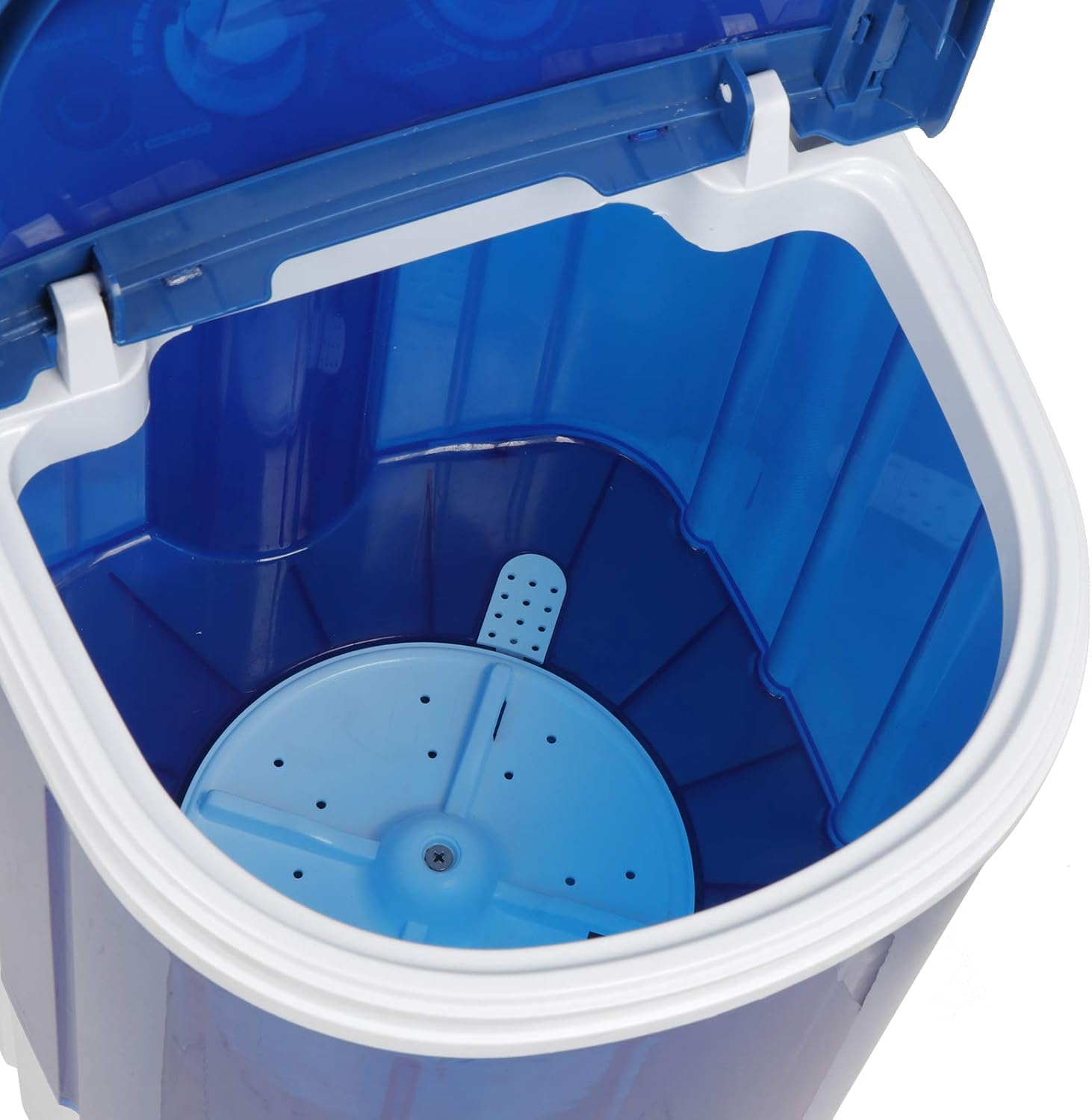 8 lbs Semi-Automatic Compact Portable Mini Washing Machine