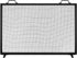 38X27In Single Panel Fireplace Screen Handcrafted Steel Mesh Spark Guard for Living Room, Bedroom Décor W/Handles - Black