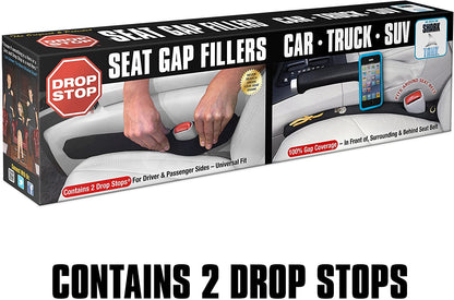 - the Original Patented Car Seat Gap Filler (As Seen on Shark Tank) - between Seats Console Organizer, Set of 2 and Slide Free Pad and Light