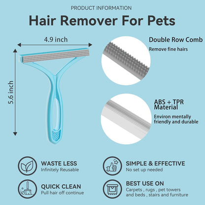 Pet Hair Remover, Dog Cat Hair Remover,Lint Remover,Carpet Rake for Pet Hair Removal,Carpet Rake,Lint Brush,Lint Shaver for Carpets, Car Mat,Couch,Pet Bed,Furniture &amp; Rug