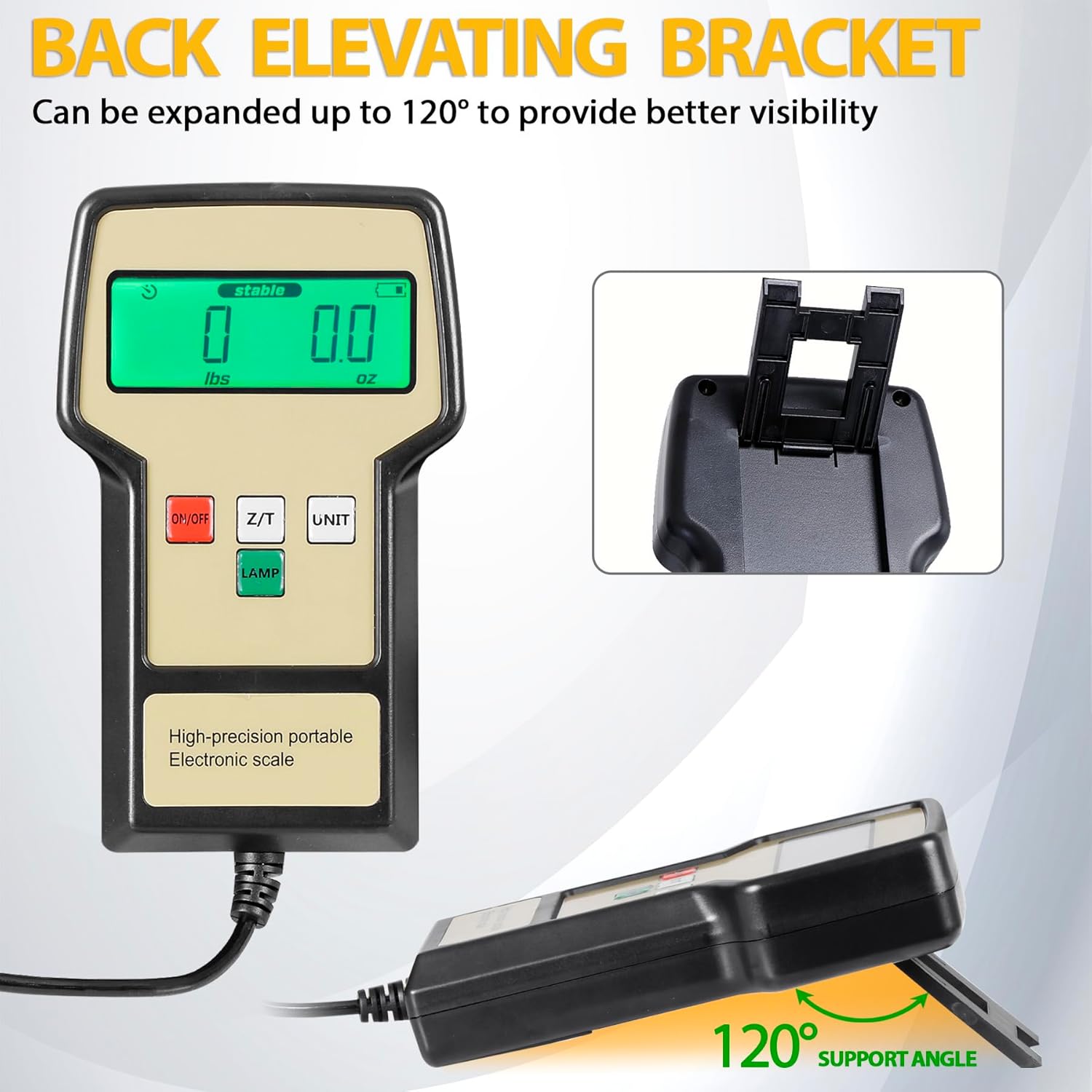 Refrigerant Scale Charging Recovery Freon Scale with Case 220 LBS High Precision Electronic Digital Recovery Weight Scale for HAVC