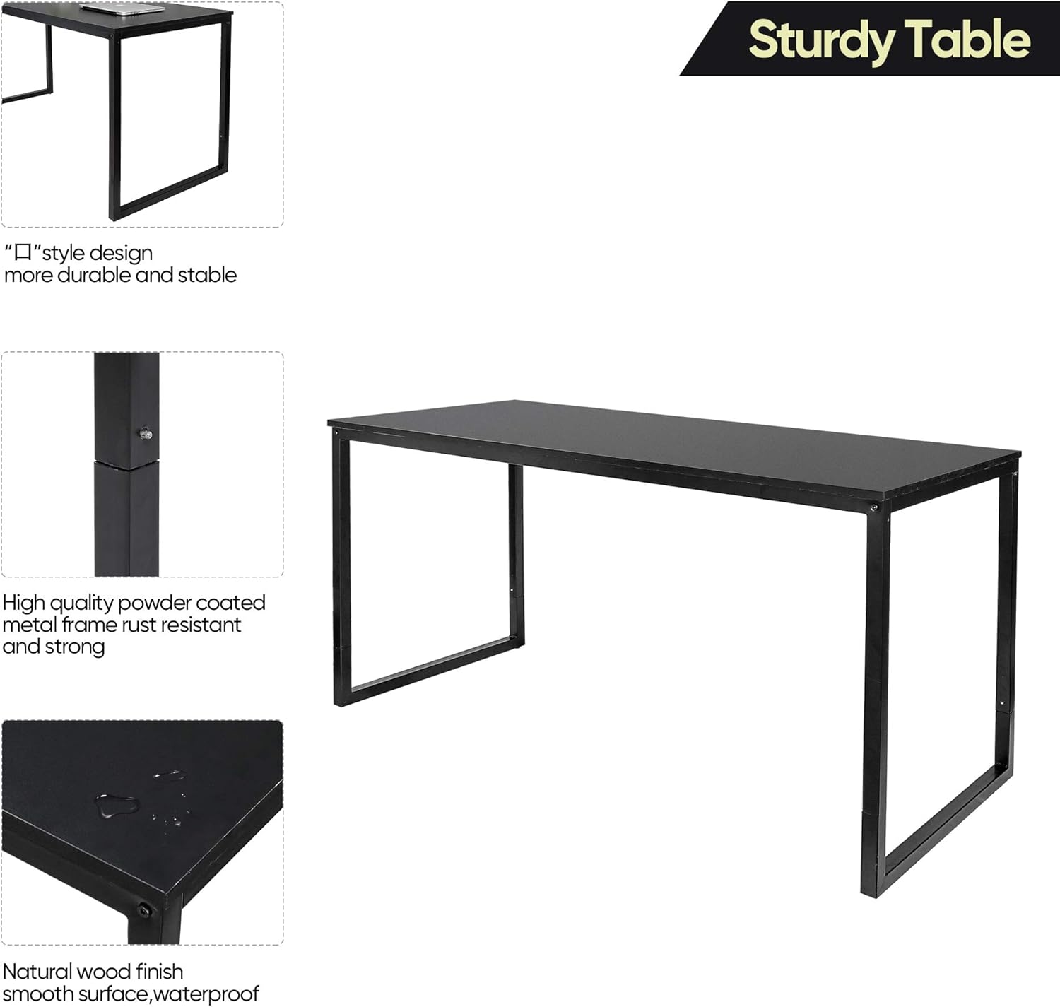 55 Inch Modern Simple Gaming &amp; Study Desk