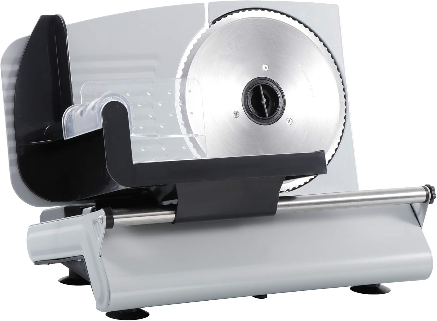 Professional Stainless Steel Electric Meat Slicer Food &amp; Vegetable Cutter with Removable 7.5&quot; Blade