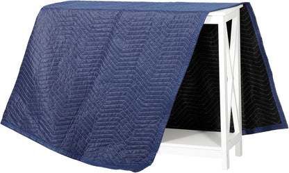 12 Pack 80’’x 72’’(35 lb/dz Weight) Quilted Shipping Furniture Protection and Pack Blankets