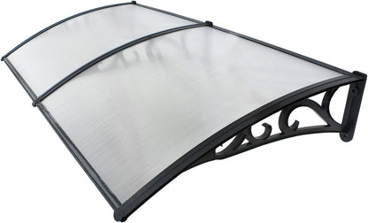 40&quot;x 80&quot; Window Awning Canopy Overhead Door Awning Polycarbonate Cover