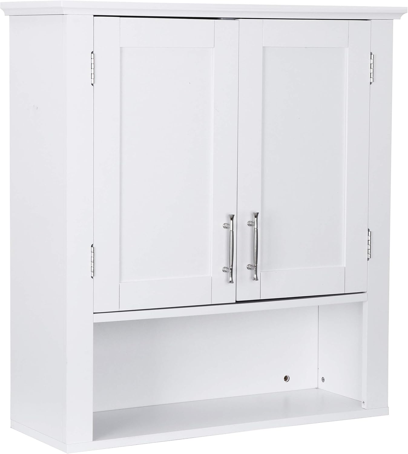 Over The Toilet Hanging Bathroom Wall Cabinet with Doors