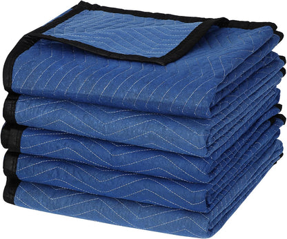 24 Pack 80’’x 72’’ Heavy Duty Quilted Furniture Shipping Moving Pads Blankets