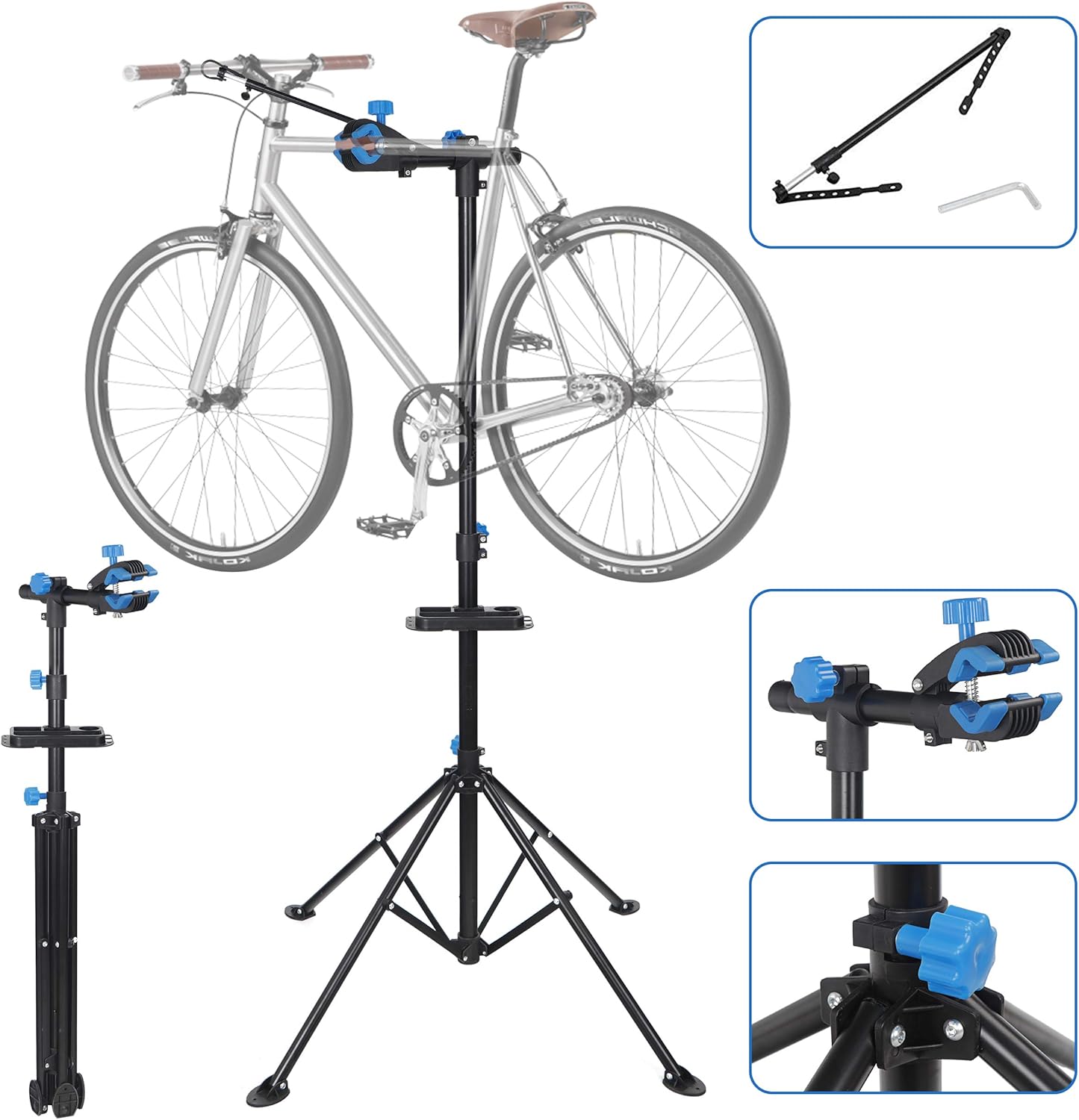 Adjustable Portable Quick Release Bicycle Maintenance Workstand