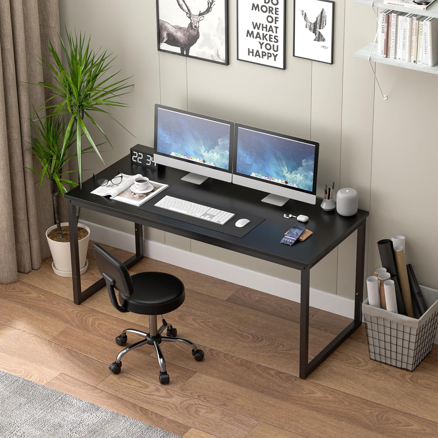 55 Inch Modern Simple Gaming &amp; Study Desk