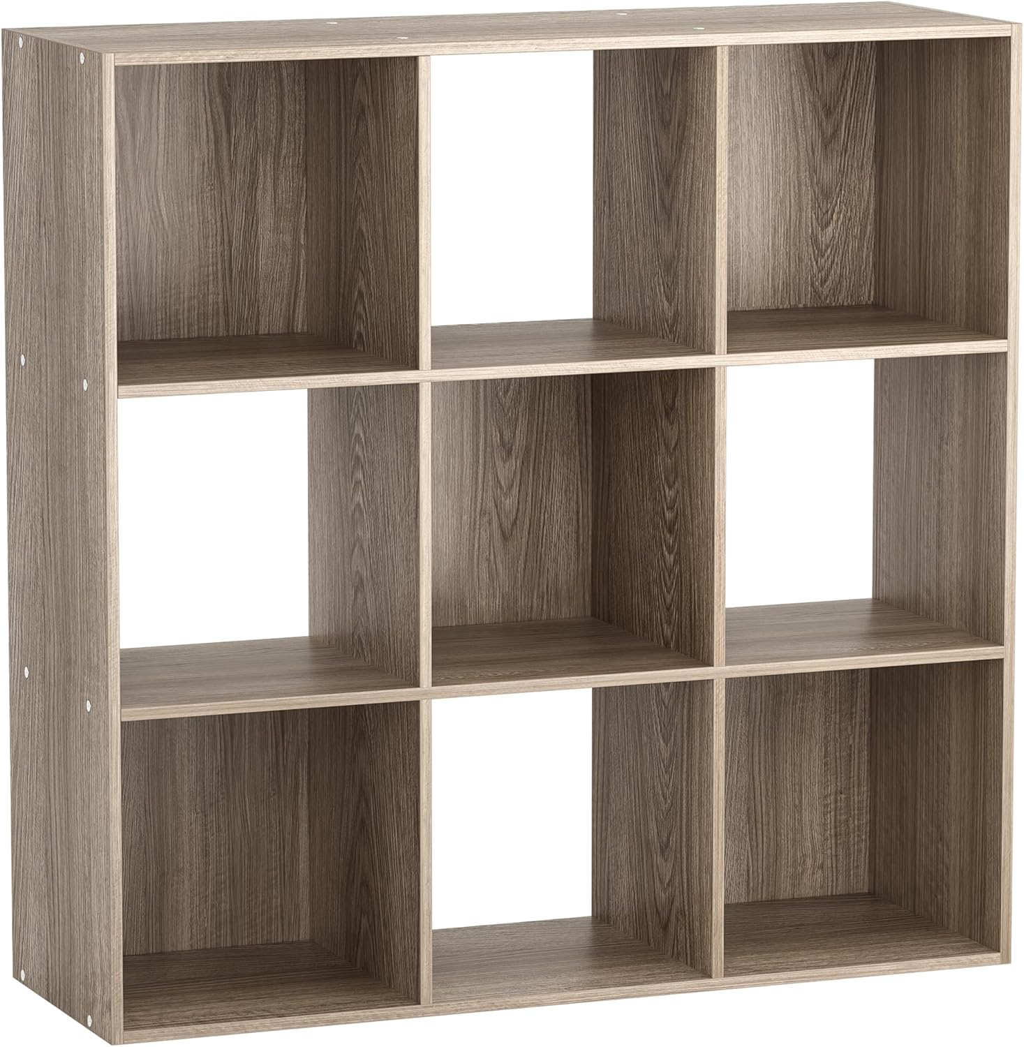 3-Tier 9 Cube Modular Storage Organizer Cabinet/Bookshelf