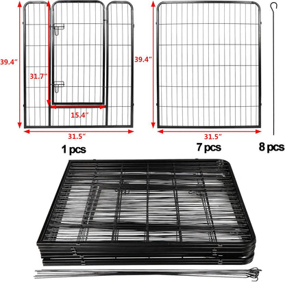 Heavy Duty Foldable Dog Indoor/Outdoor Exercise Playpen