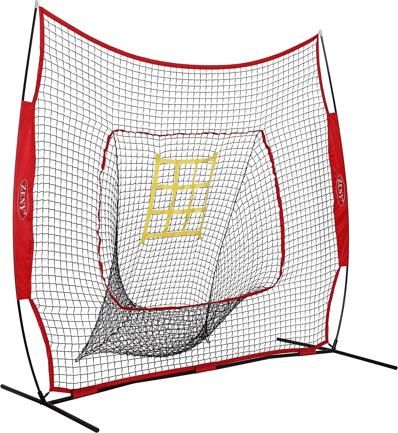 7x7 Hitting Net Baseball Backstop Practice Net Combo