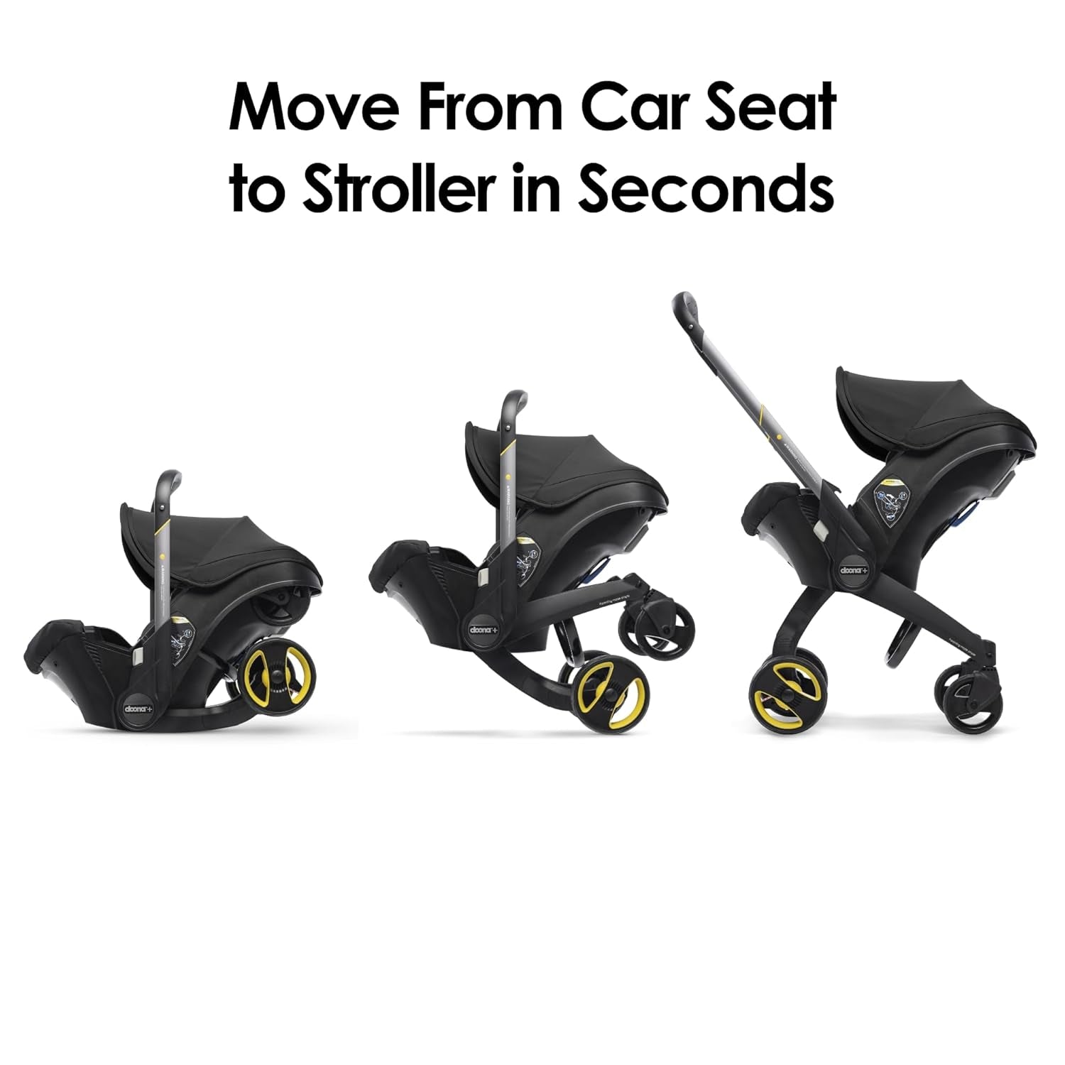 Car Seat &amp; Stroller, Nitro Black - All-In-One Travel System