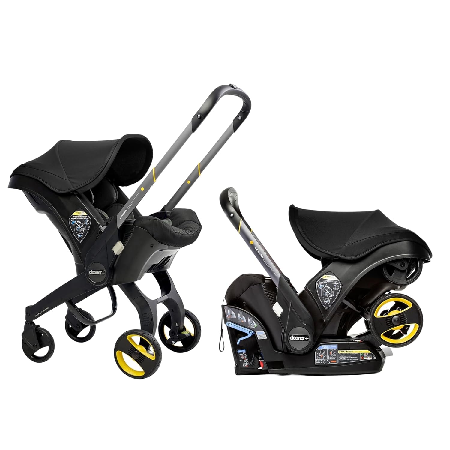 Car Seat &amp; Stroller, Nitro Black - All-In-One Travel System