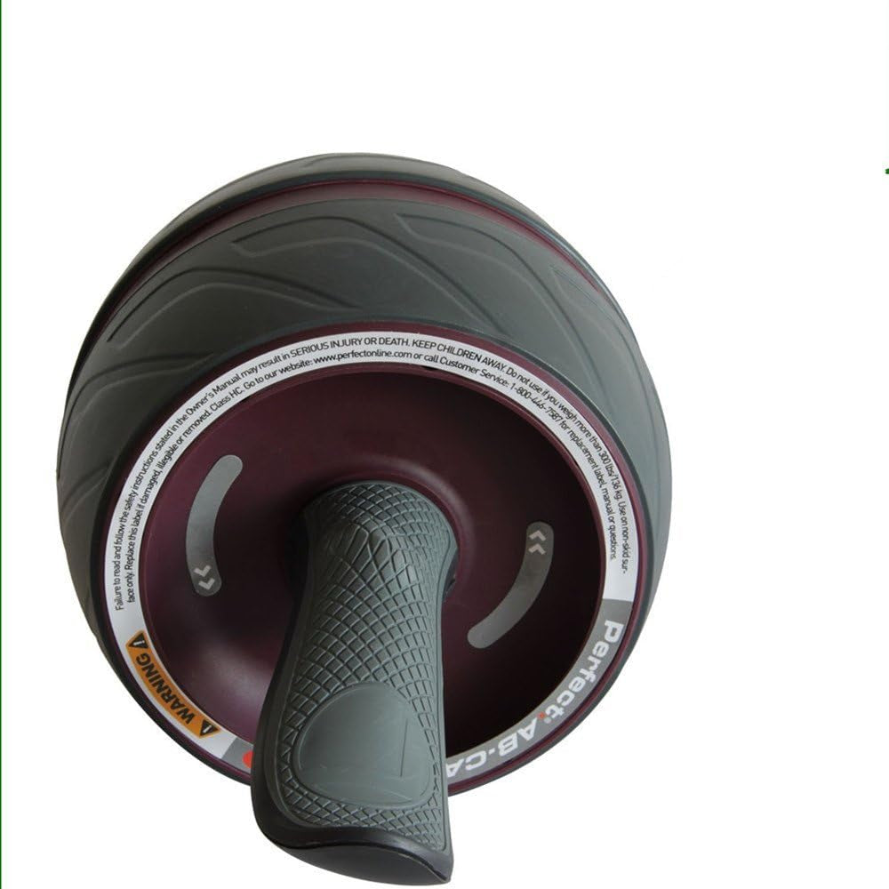 Ab Carver Roller Wheel with Built in Spring Resistance, at Home Core Workout Equipment