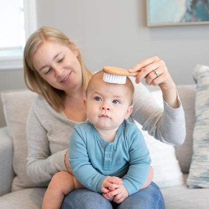 Soft and Safe Baby Brush + Comb