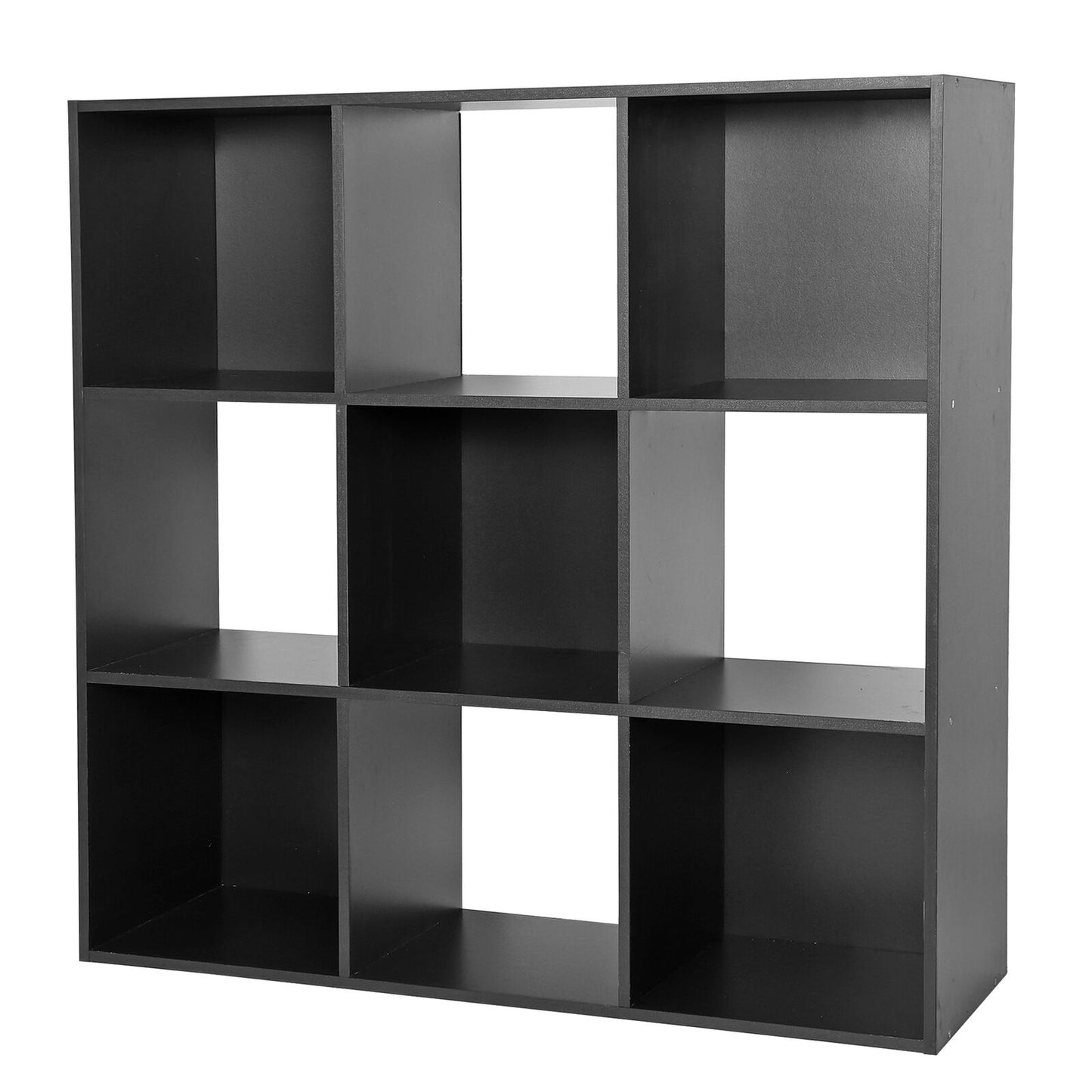 3-Tier 9 Cube Storage Organizer Cabinet Bookshelf W/ Back Panels for Living Room